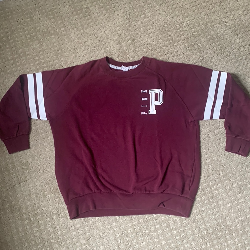 Burgundy Pink Sweatshirt
